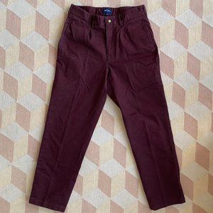 Noah NYC Single-Pleat Snap-Button Chino